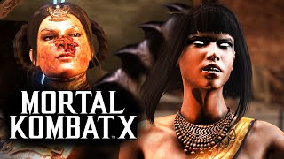 Mortal Kombat X  Бой с Девушкой До слез [upl. by Nothgiel]