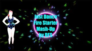 Just Dance  Demi Lovato  Fire Starter  Fanmade MashUp [upl. by Hailee]