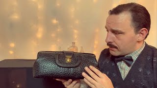 ASMR Antiques Roadshow Role PlayMedical Bag amp Bottles [upl. by Berna]