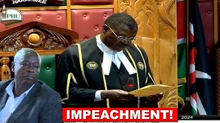 LIVE DP Gachaguas Impeachment Motion Finally Tabled in the National Assembly [upl. by Timmi365]