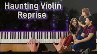 Haunted Violin Reprise  Gortimer Gibbons Life on Normal Street Piano Cover [upl. by Esille]