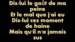 Dis lui  Roch Voisine lyrics [upl. by Enoj973]