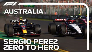 Sergio Perez Fights Back in Melbourne  2023 Australian Grand Prix [upl. by Areemas991]