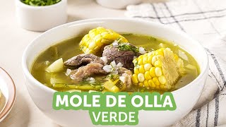 Mole de Olla Verde  Kiwilimón [upl. by Fonville]