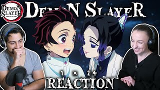 Demon Slayer 1x24 REACTION  quotRehabilitation Trainingquot [upl. by Droffig]