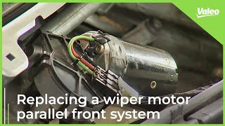 How to replace a Valeo wiper motor parallel front system  Valeo Service [upl. by Proudlove]