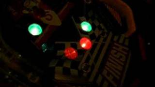 SAITEK F1 Super Challenge Pinball AT NIGHT HOME TOY BIG PINBALLby elosevilla 3 of 3 [upl. by Bartram665]