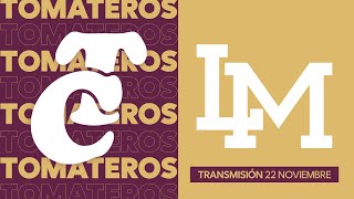 🍅 TOMATEROS DE CULIACÁN VS CAÑEROS DE LOS MOCHIS 🎋 JUEGO 1  22 DE NOVIEMBRE DE 2024 [upl. by Aipotu521]