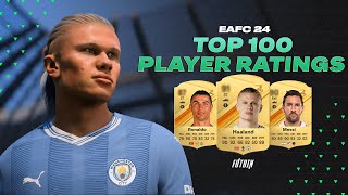 EA FC 24 Top 100 Player Rating Predictions 👀🔥 [upl. by Rollecnahc318]