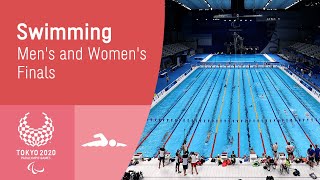 Swimming Finals  Day 6  Tokyo 2020 Paralympic Games [upl. by Roldan]