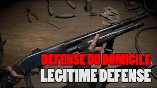 DEFENSE DU DOMICILE ET LEGITIME DEFENSE EN FRANCE [upl. by Groos]