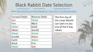 Black Rabbit Date Selection [upl. by Kcirreg]