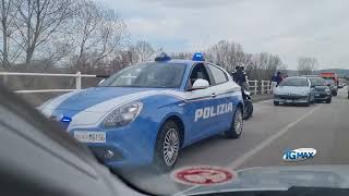 Maxi tamponamento sul Ponte Nuovo sul fiume Sangro cinque auto coinvolte [upl. by Bove]