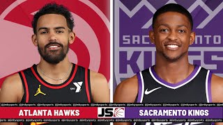 ATLANTA HAWKS VS SACRAMENTO KINGS  NBA Live Scoreboard 2024 [upl. by Claudy202]