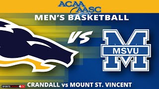 ACAA Mens Basketball 🏀 MSVU  Crandall Feb 2 2025 [upl. by Lotz]