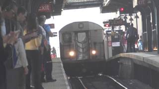 NYC Subway First Look Broad Streetbound R32 Z Entering Myrtle AvenueBroadway [upl. by Nyleikcaj]