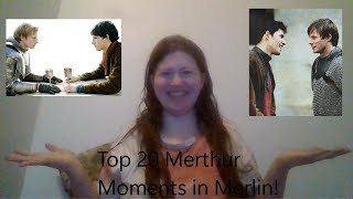 Top 20 Merthur Moments in Merlin [upl. by Maxi]