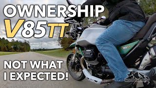 Moto Guzzi V85TT thoughts and 10000 mile review [upl. by Nek]