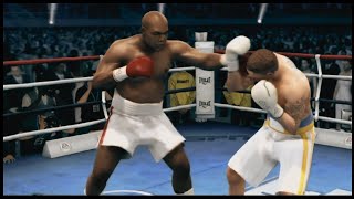 George Foreman VS Oleksandr Usyk  Fantasy Boxing Simulated [upl. by Ieso294]