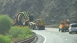 Following The 285Ton Anode South On Arizona Highway188 81611 [upl. by Lowenstern321]