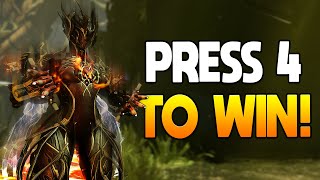 WARFRAME PRESS 4 TO WIN  NUKE EMBER BUILD [upl. by Consolata]