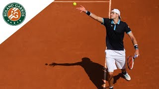 John Isner  Top 5 Best Shots  RolandGarros 2017 [upl. by Bald]