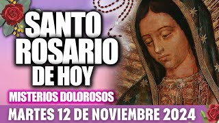 SANTO ROSARIO DE HOY MARTES 12 DE NOVIEMBRE DE 2024  MISTERIOS DOLOROSOS  Sendero Espiritual [upl. by Maxie]