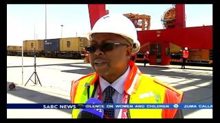 Transnet launched the completion of the upgrade in City Deep [upl. by Ardyaf]