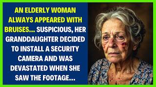 AN ELDERLY WOMAN ALWAYS APPEARED WITH BRUISES SUSPICIOUS HER GRANDDAUGHTER DECIDED TO INSTALL [upl. by Ellehcen]