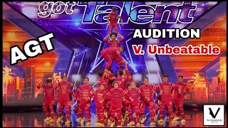 V Unbeatable  Agt 14  Audition [upl. by Nalid]