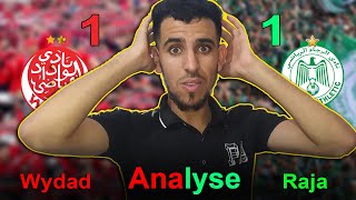 Analysis of the draw between Wydad Athletic Club and Raja [upl. by Paxon868]