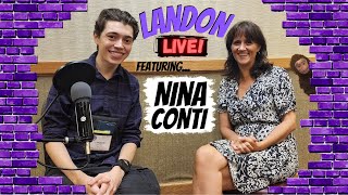 Trusting Your Inner Voice with Nina Conti  Landon LIVE 205 [upl. by Atikram]