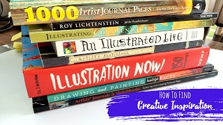 How to Find Creative Inspiration  Motivation  Art Journaling and Creating    LETS GET INKI [upl. by Ebner451]