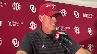 Oklahoma Football Brent Venables South Carolina Postgame [upl. by Eentruok311]