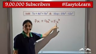 Algebraic Expressions  Addition and Subtraction  CBSE and NCERT Class 7 and 8 ICSE Class 5 [upl. by Bible]