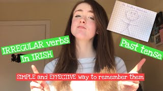 IRREGULAR VERBS past tense in IRISH as GAEILGE [upl. by Yllim]