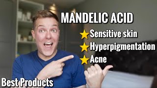 How to use MANDELIC ACID  For scarring acne sensitive skin and hyperpigmentation [upl. by Nauqel48]