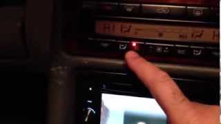 EC light wont turn off on Mercedes clk230 simple FIX DIy air conditioning [upl. by Anairol]