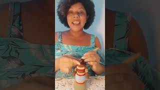 Cantando e crochetando uma belíssima boneca afro amigurumi [upl. by Aihtiekal]