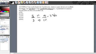 6UNIFRA Uma escola dispõe de 16 professores dentre os quais deverá ser escolhido um diretor [upl. by Parthinia]