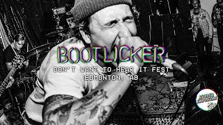 BOOTLICKER  Dont Wanna Hear It Fest 2019 [upl. by Felita]