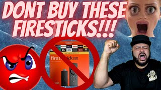 DONT BUY THESE FIRESTICKS😮BEST FIRESTICK TO BUY amp THE ONES TO AVOID😮 2022 [upl. by Noell]