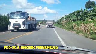 LIMOEIRO PERNAMBUCO BRASIL À PE 090 Recorde os caminhos que você já passou [upl. by Oirtemed446]