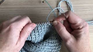 JST How to bind off a 1X1 Tubular Bind off [upl. by Manchester]