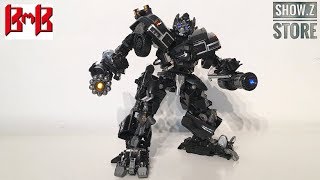 Black Mamba BMB LS09 Weaponeer Transformers Masterpiece IRONHIDE Review [upl. by Aivon]