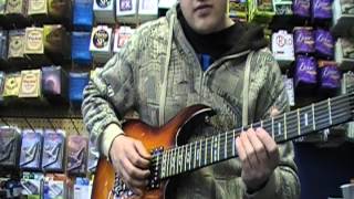 Hagstrom XL2 electric guitar demo [upl. by Supmart469]