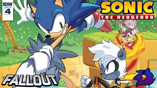 Sonic the Hedgehog IDW  Issue 4 Dub [upl. by Ciaphus113]