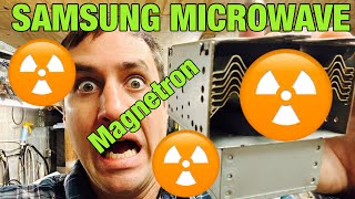 Samsung Microwave Not Heating and Humming Really Loud  Bad Magnetron  ME16H702SEW [upl. by Cortney]