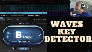 Waves Key Detector  fast simple key detection that integrates with other waves plugins [upl. by Najram]