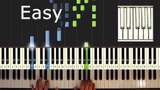 Maple Leaf Rag  Scott Joplin  Piano Tutorial Easy  How To Play Synthesia [upl. by Derry]